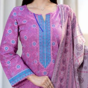 Three Piece Cotton Salwar Kameez 